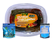 Load image into Gallery viewer, 2 Pack Toranj Paziraei Lavashak Mixed Fruit Rolls Wet Saucy