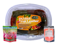 Load image into Gallery viewer, 2 Pack Toranj Paziraei Lavashak Mixed Fruit Rolls Wet Saucy