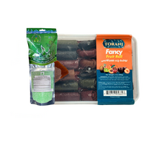 Load image into Gallery viewer, Toranj Fancy Lavashak Mixed Fruit Rolls Wet Saucy