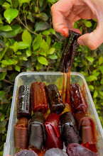 Load image into Gallery viewer, Toranj Fancy Lavashak Mixed Fruit Rolls Wet Saucy With Extra Sour Sauce
