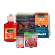 Load image into Gallery viewer, Toranj Fancy Lavashak Mixed Fruit Rolls Wet Saucy With Extra Sour Sauce
