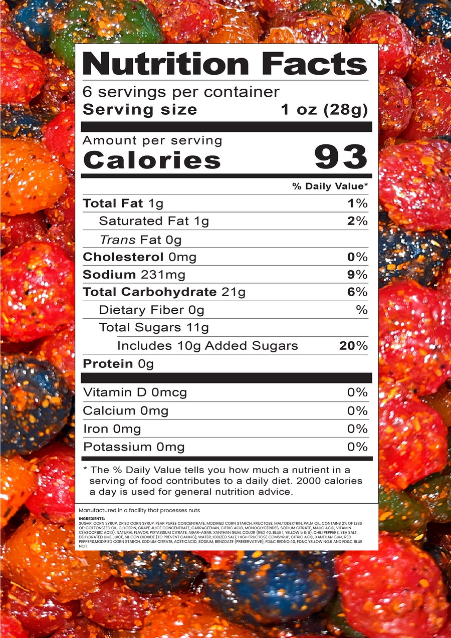 CHILI GUSHER BURSTS MIKE'S SWEET AND SPICY